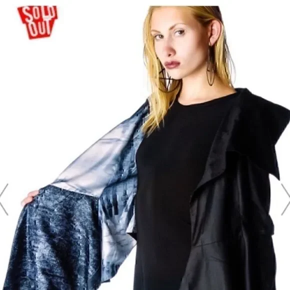 NWT Lip Service x Widow Deceased but Still Dreaming Belted Jacket - Picture 12 of 13